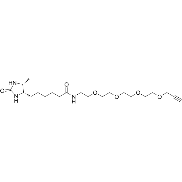 Desthiobiotin-PEG4-alkyne 1802907-99-8